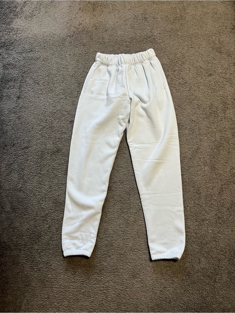 Light Blue Fleece Sweatpants